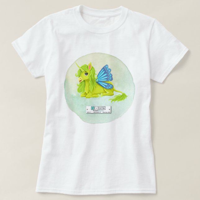 Fleure The Fluorine Elemental T-Shirt (Design Front)