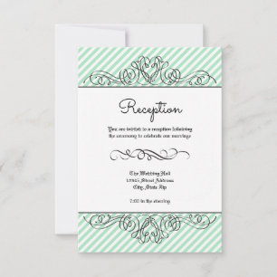 Fleurissement Floral Formel Menthe - Invitation de
