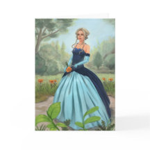 "Fleurissez carte de voeux dans jardin"