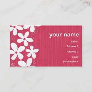 fleurit le carte de visite