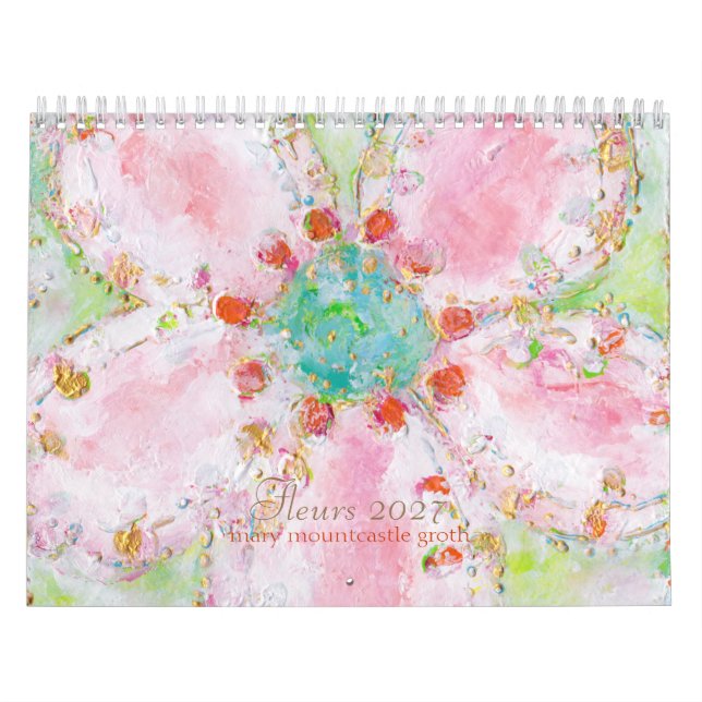 Fleurs 2027 calendar (Cover)