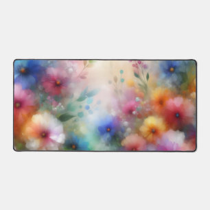Fleurs abstraites dans le style aquarelle