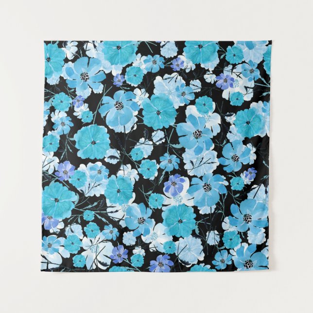 Fleurs aquarelles : Une Tapisserie délicate (Devant)