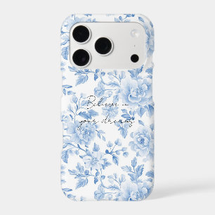 Fleurs Blanches Bleues