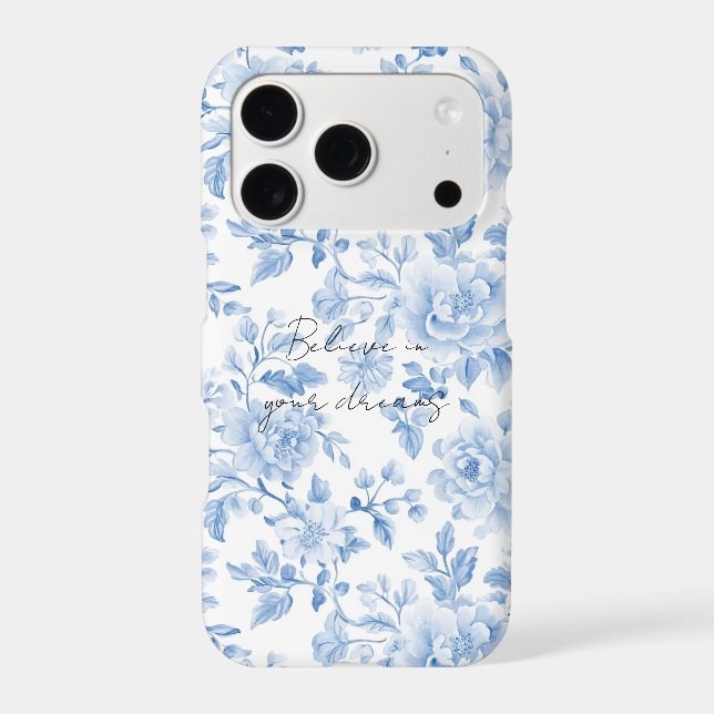 Fleurs Blanches Bleues (Verso)