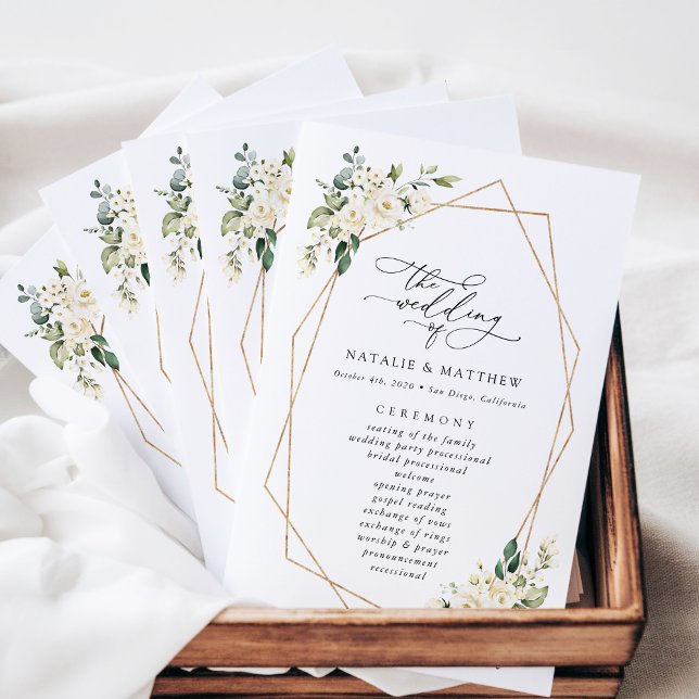 Fleurs blanches, Fleurs de crème, Programme de mar (Créateur téléchargé)