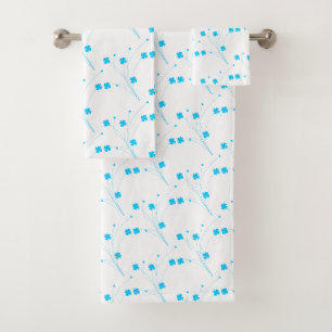 Fleurs Bleues Ciel Lumineux, Petite Impression Flo