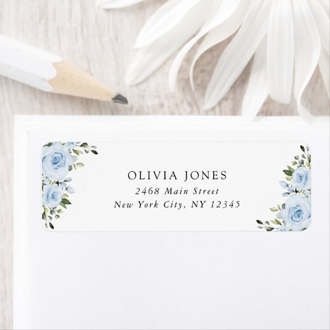 Fleurs bleues poussiéreuses, Verdure, Boho, Baby s (En situation)