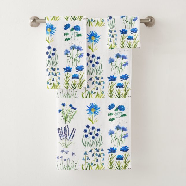 Fleurs bleues rustiques Fleurs de Cornflowers Aqua (En situation)