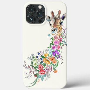 Fleurs Bouquet Giraffe coque iphone