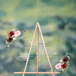 Fleurs Bourgognes, Fleurs roses, Chronologie Maria