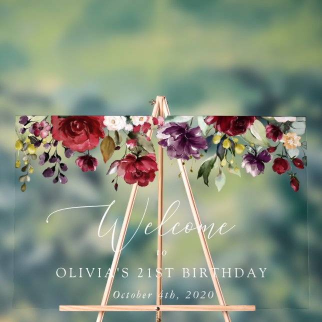 Fleurs Bourguignonnes, Fleurs Roses, Accueil Anniv (Neutre)