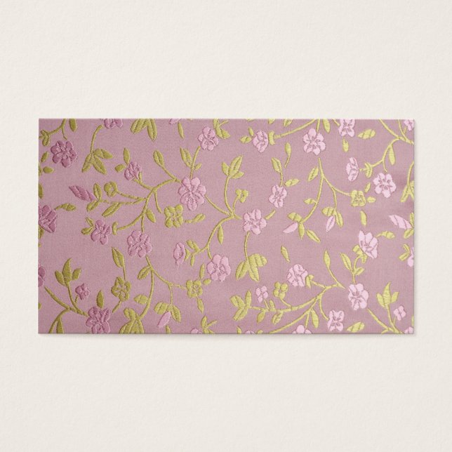 Fleurs brodées roses (Devant)