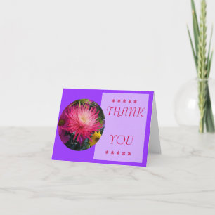 Fleurs Cartes de remerciements de mamans