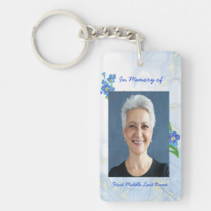 Fleurs "Christian Memorial Keepsake Forget me Not"