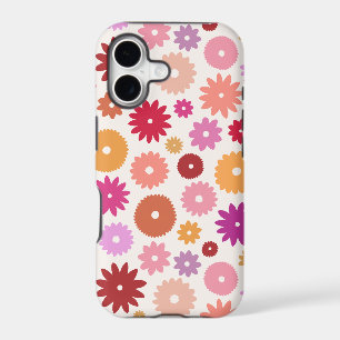 Fleurs Colorées Grand Motif