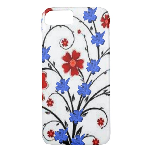 Fleurs coques iphone (Dos)