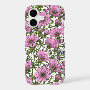 Fleurs Cosmos roses