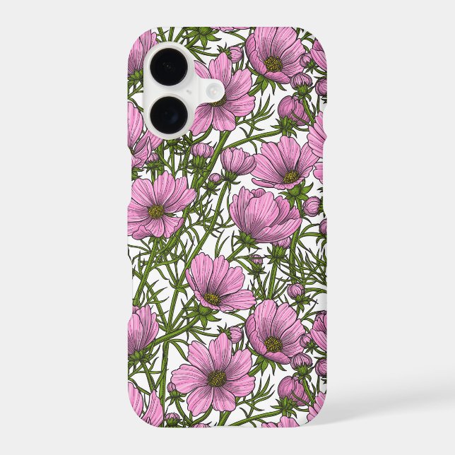 Fleurs Cosmos roses (Verso)