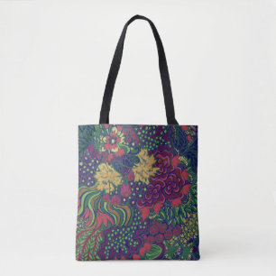 Fleurs dans le Sac fourre-tout en fleurs