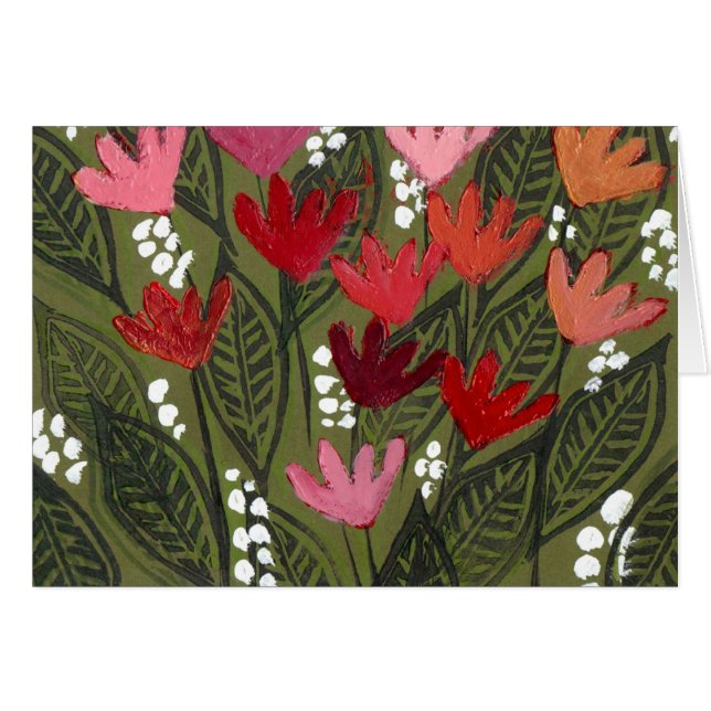 Fleurs dans un champ de rêve (Devant horizontal)