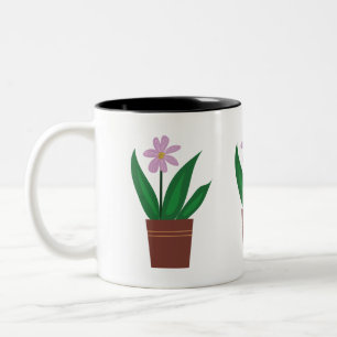 Fleurs dans un pot Mug
