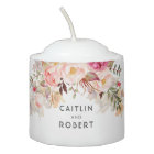 Fleurs d'aquarelle rose pâle Mariage élégant