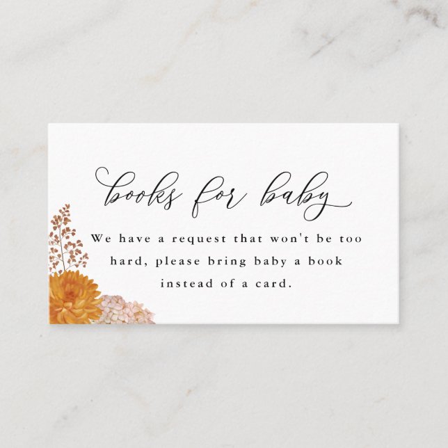 Fleurs d'automne Apportez une carte de boîtier de  (Devant)