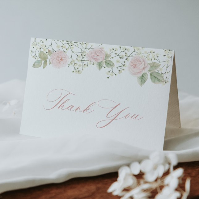 Fleurs de bébé rose Merci Roses (Créateur téléchargé)