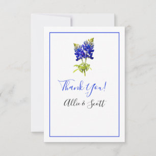 Fleurs de Bluebonnet du Texas, Merci Mariage moder