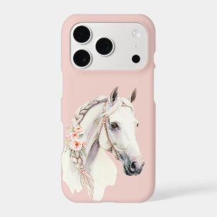 Fleurs de blush de cheval blanc