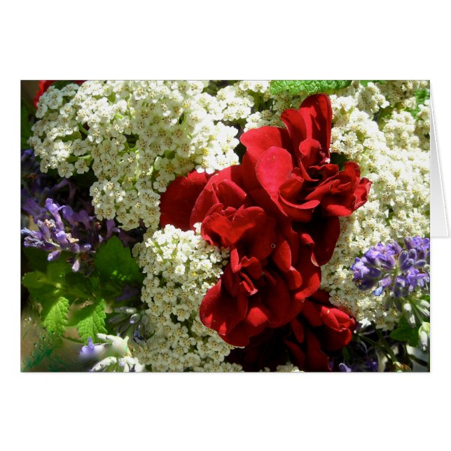 Fleurs de bouquet d'été (Devant Horizontal)