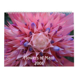 Fleurs de calendrier de Maui 2008