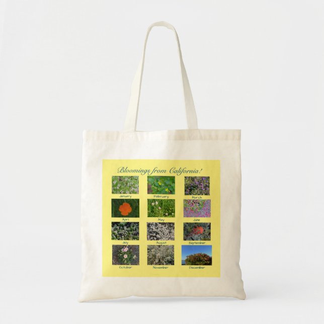 Fleurs de Californie ! Sac fourre-tout (Devant)