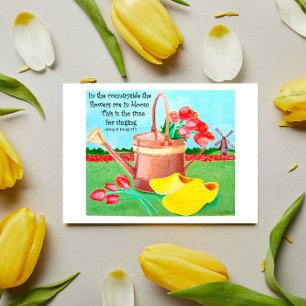 Fleurs de Carte de remerciements d'amitié