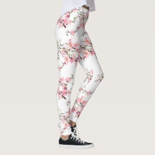 Fleurs de cerise Printemps MARIAGE Leggings Pantal
