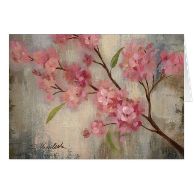 Fleurs de cerisier et branche (Devant horizontal)