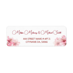 Fleurs de cerisier rose blanc Mariage
