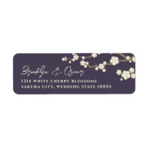 Fleurs de cerisier Sakura à la crème blanche Maria