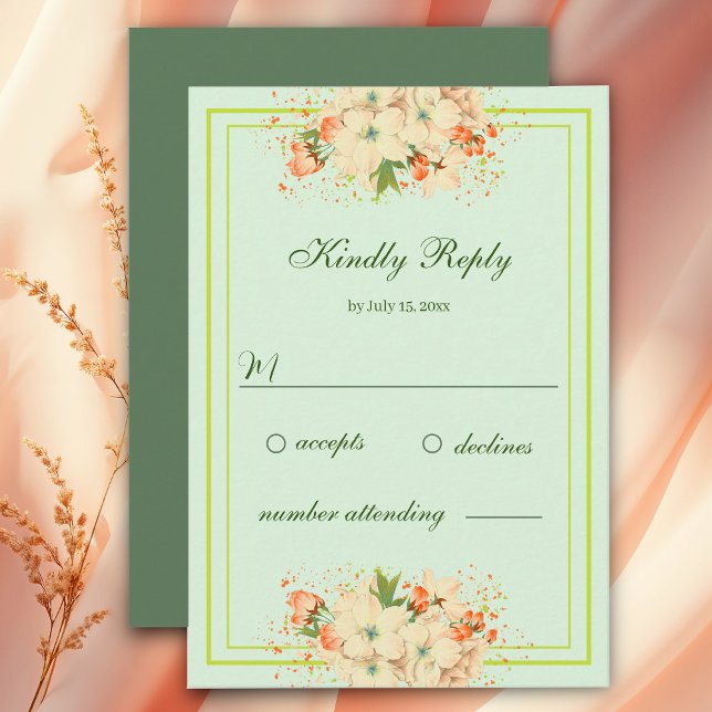 Fleurs de cerisiers roses, RSVP (Créateur téléchargé)