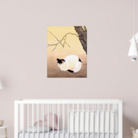 Fleurs de chats et de prunes - Poster de Hishida S