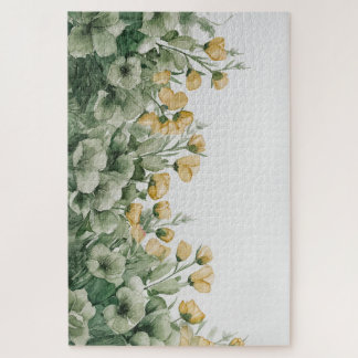 Fleurs de Fleuraison Silencieuse | Puzzle Aquarell