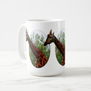 Fleurs De Girafe Et D'Hibiscus, Mug De Café