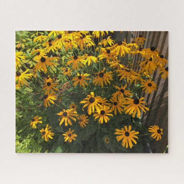 Fleurs de jardin d'automne de puzzle (Horizontal)