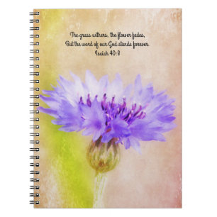 Fleurs de la foi Promesses Carnet de fleurs de bou
