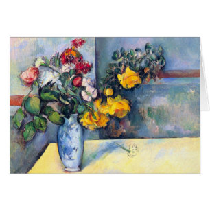 Fleurs de la vie morte dans un vase par Paul Cezan