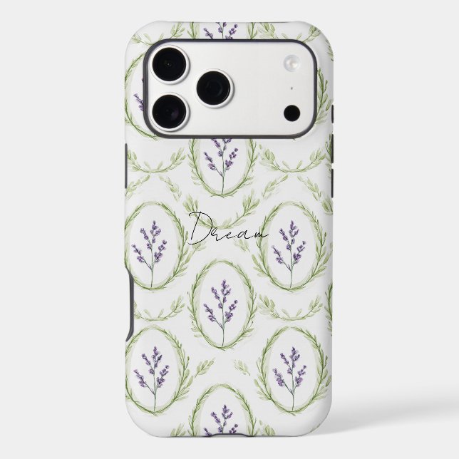 Fleurs de Lavande Verte   (Verso)