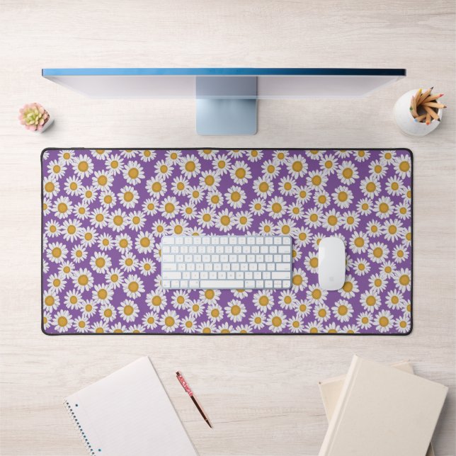 Fleurs de marguerite ditsy (Bureau 1)