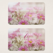 Fleurs de marguerite rose
