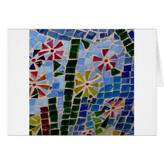 Fleurs de mosaïque